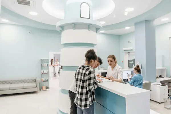 Accueil chaleureux du cabinet dentaire